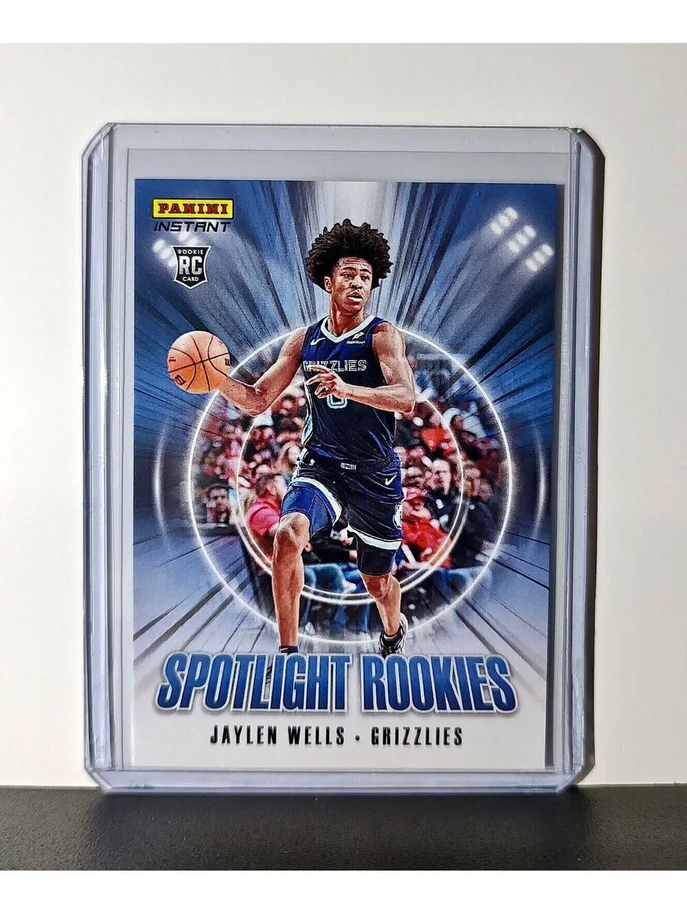 Jaylen Wells Rookie 2024-25 Panini Spotlight Rookies NBA #37 Grizzlies 1 of 170